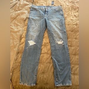 NWT express 90s skinny high rise jeans